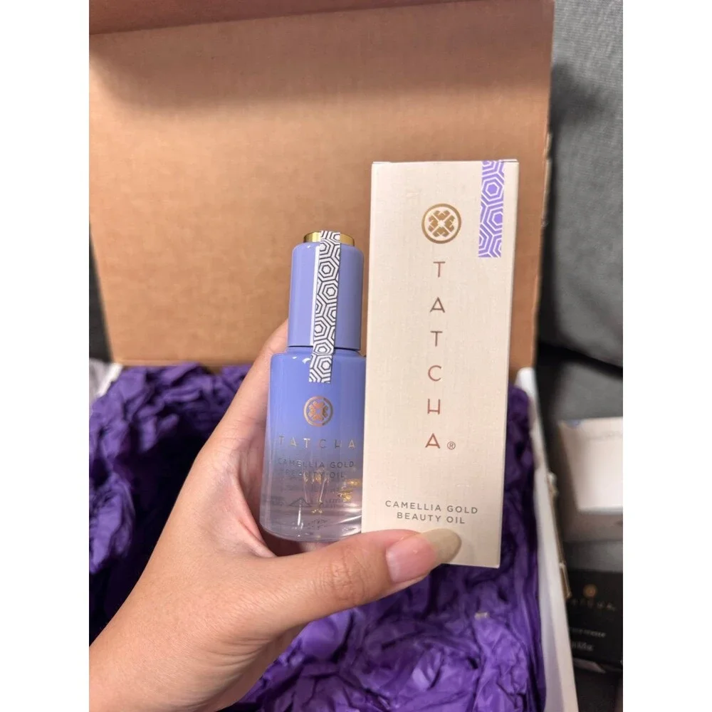 New Tatcha Camellia Gold Beauty Oil 23K Gold Oil